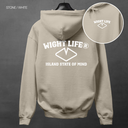 Wight Life Hoodie - Island State of Mind - Unisex Hoodie