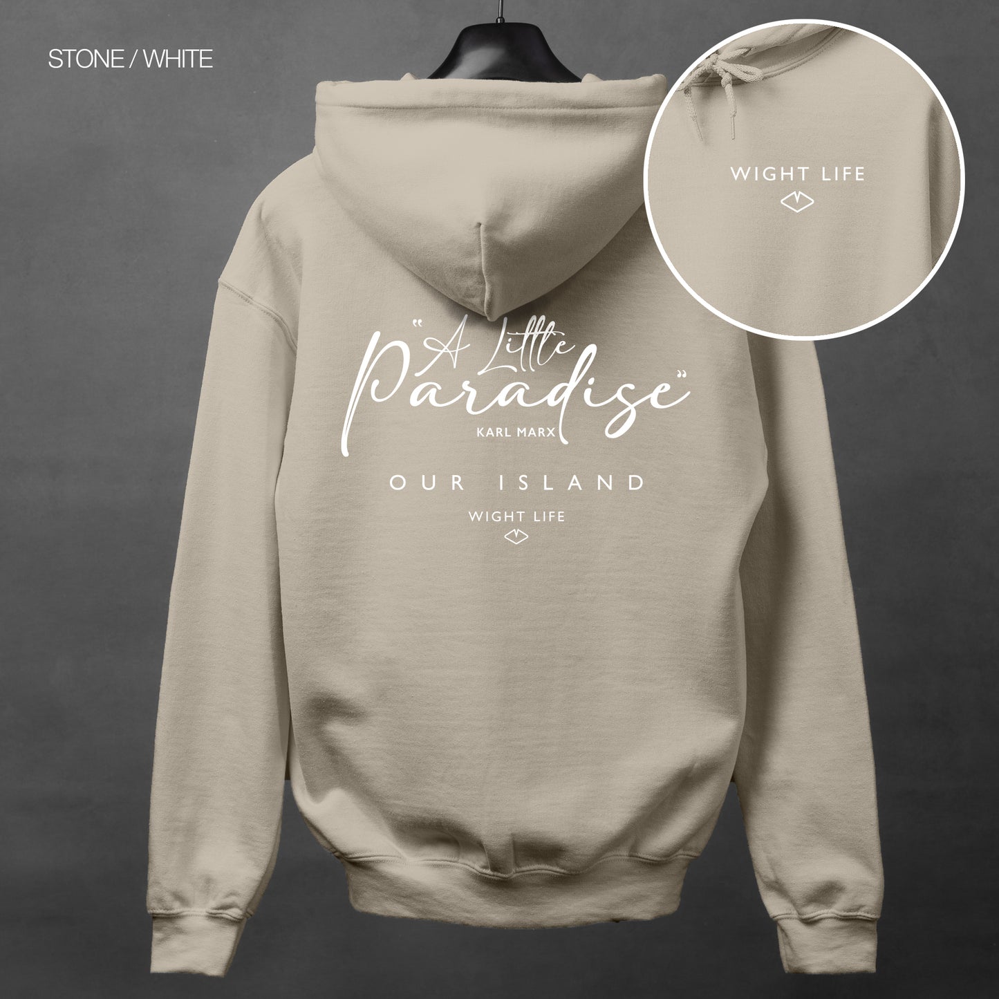 Wight Life Hoodie - A Little Paradise - Unisex Hoodie