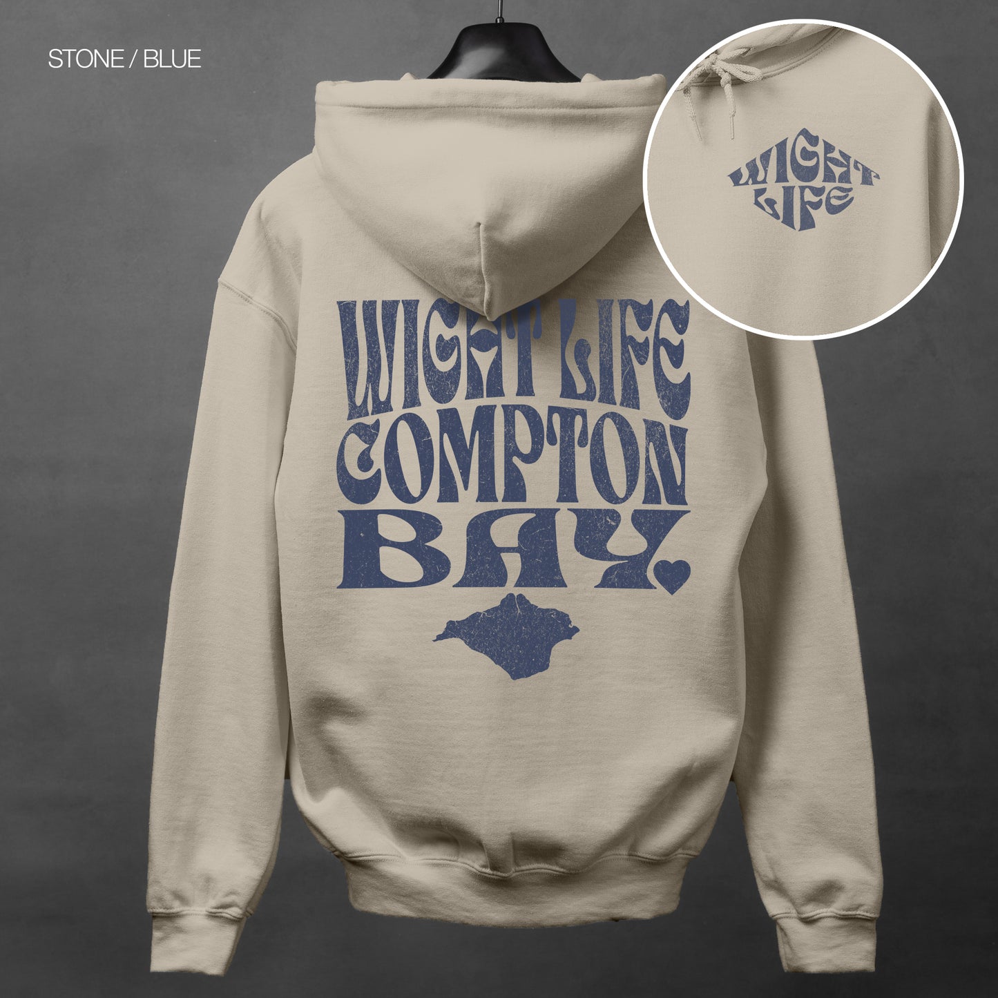 Wight Life Hoodie - Compton Bay - WLH05