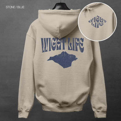 Wight Life Hoodie - Wight Life Logo - WLH09