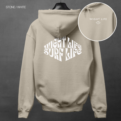 Wight Life Hoodie - Surf Life - Isle of Wight Hoodie