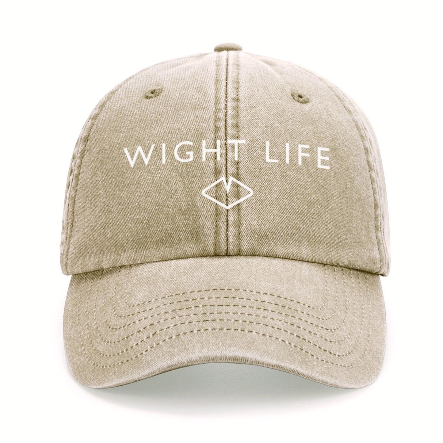 Wight Life Logo Baseball Cap - Isle of Wight Collection