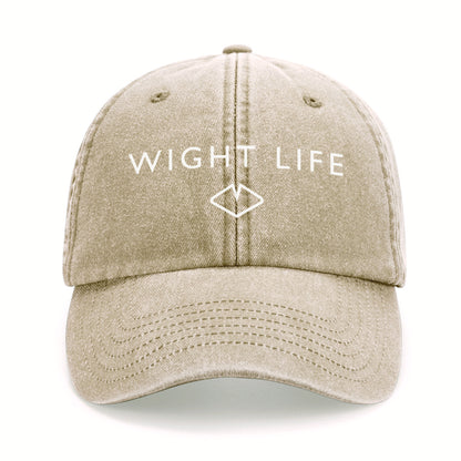 Wight Life Logo Baseball Cap - Isle of Wight Collection