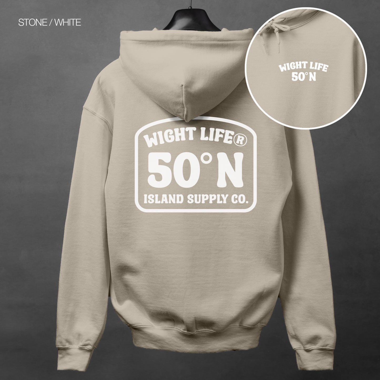 Wight Life Hoodie - 50 Degrees North - Unisex Hoodie