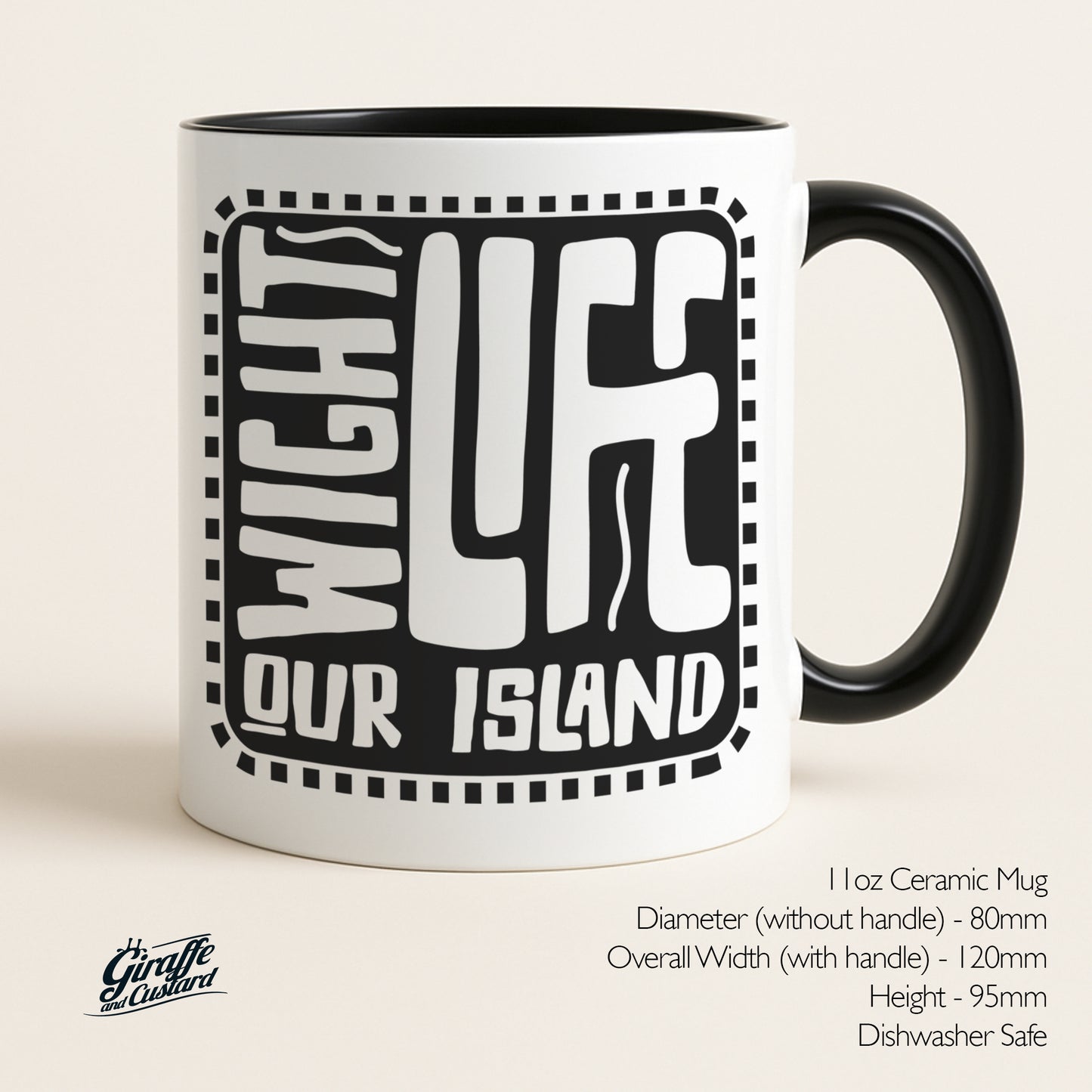 Wight Life® - Surf Skate - Ceramic Coffee Mug 11oz