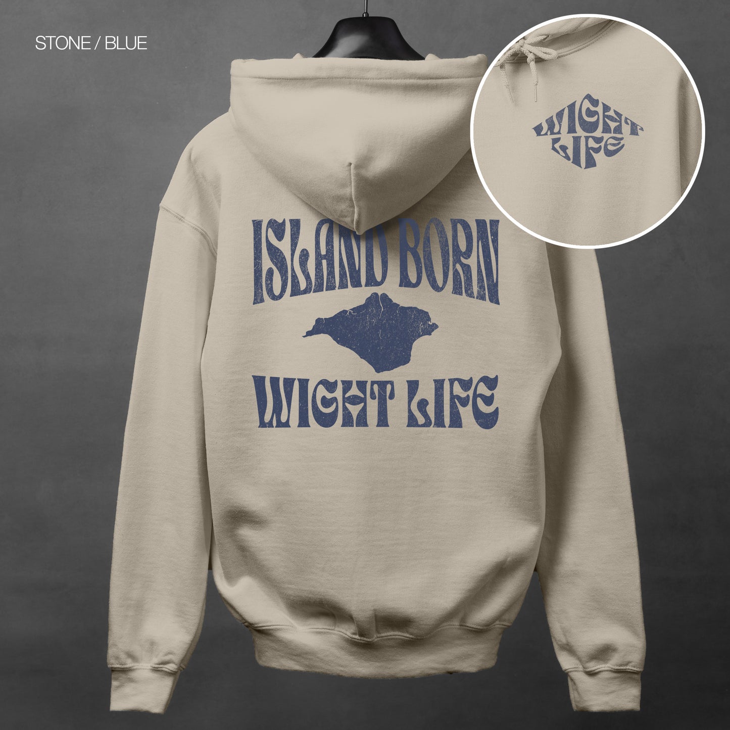 Wight Life Hoodie - Island Born - WLH10