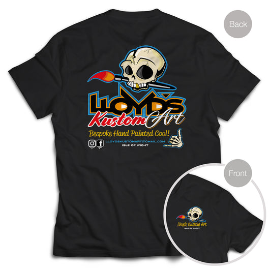 Lloyd's Kustom Art T Shirt - Kustom Art Logo - Unisex Tee