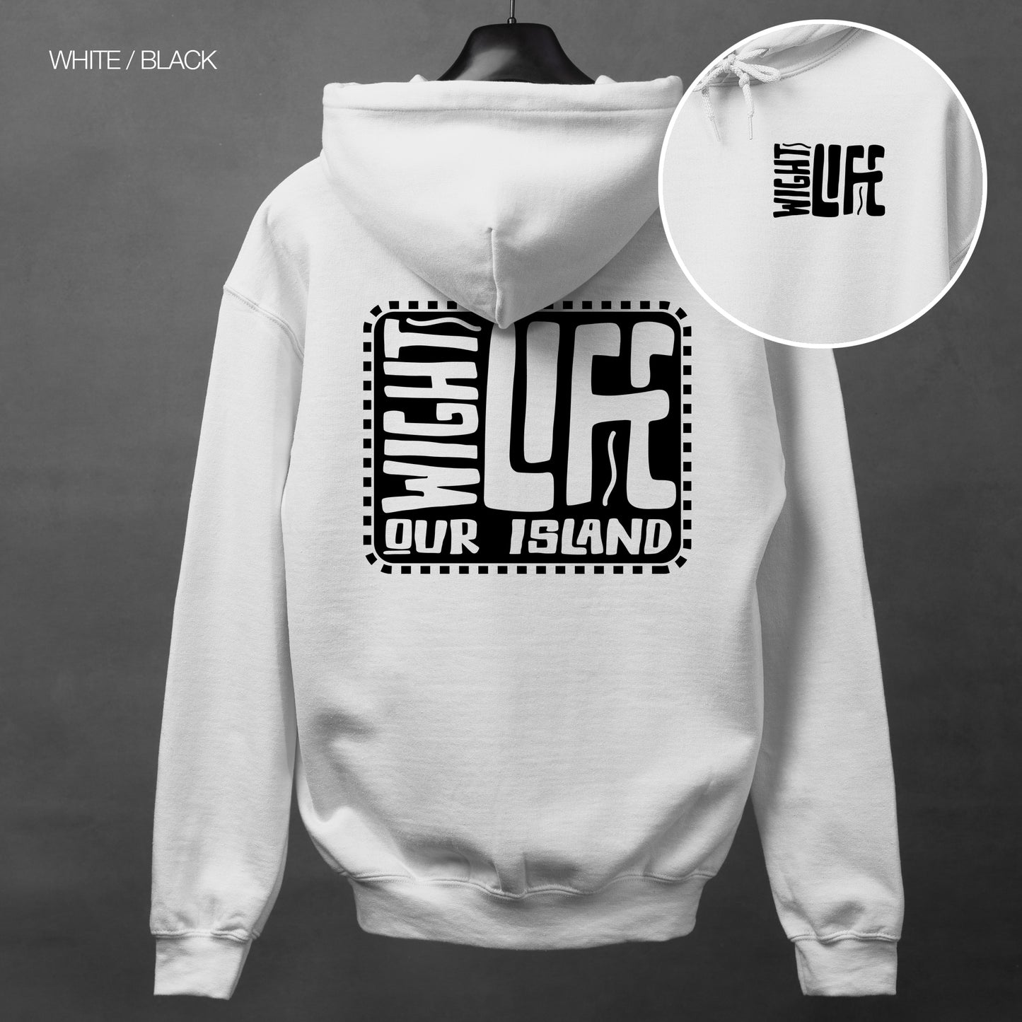 Wight Life Hoodie - Surf and Skate - Unisex Hoodie