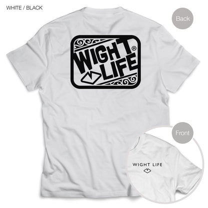 Wight Life T-Shirt - Abstract Surf- Unisex Isle of Wight Tee