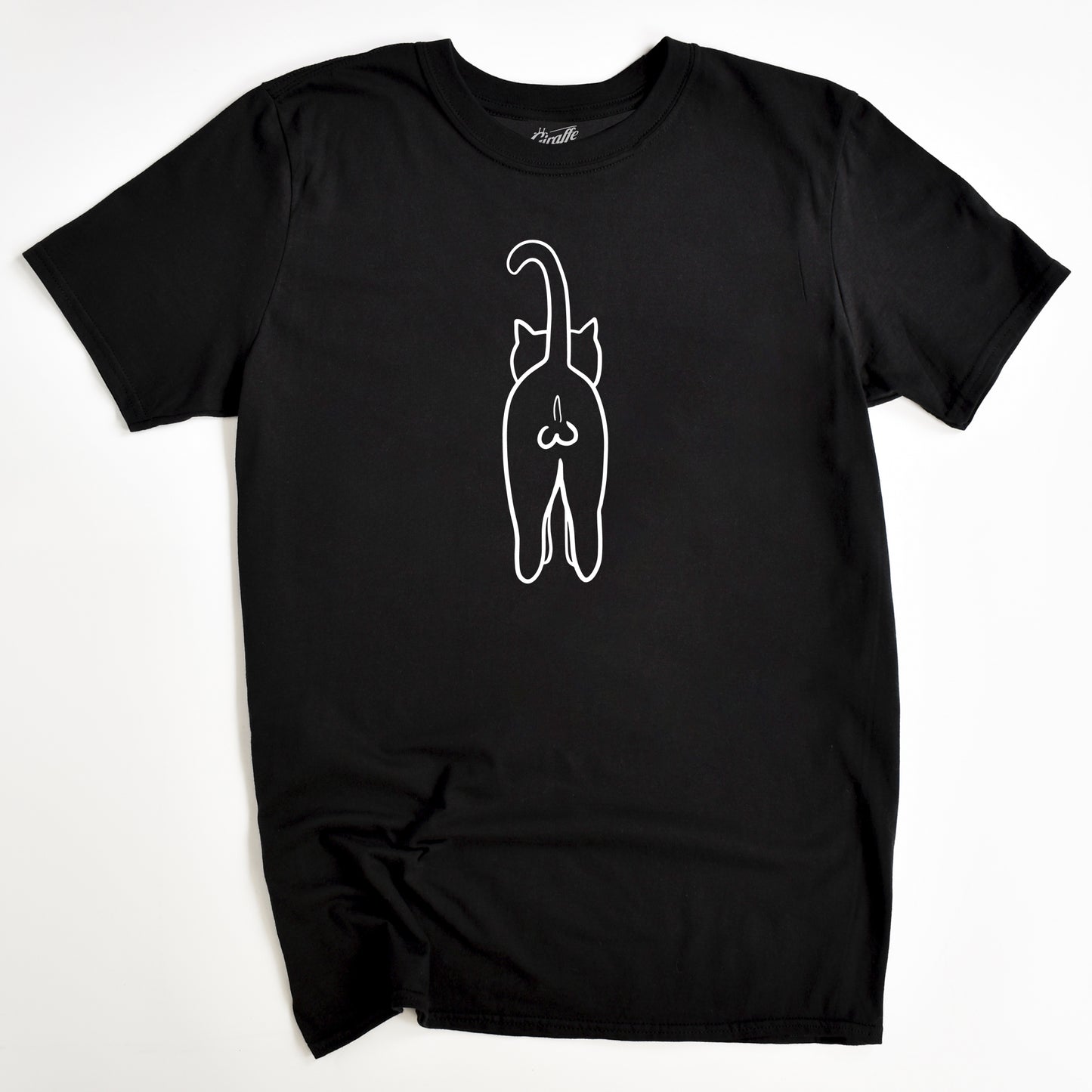 Cat Bum T-Shirt - Funny Slogan T-Shirt - Cat Lover