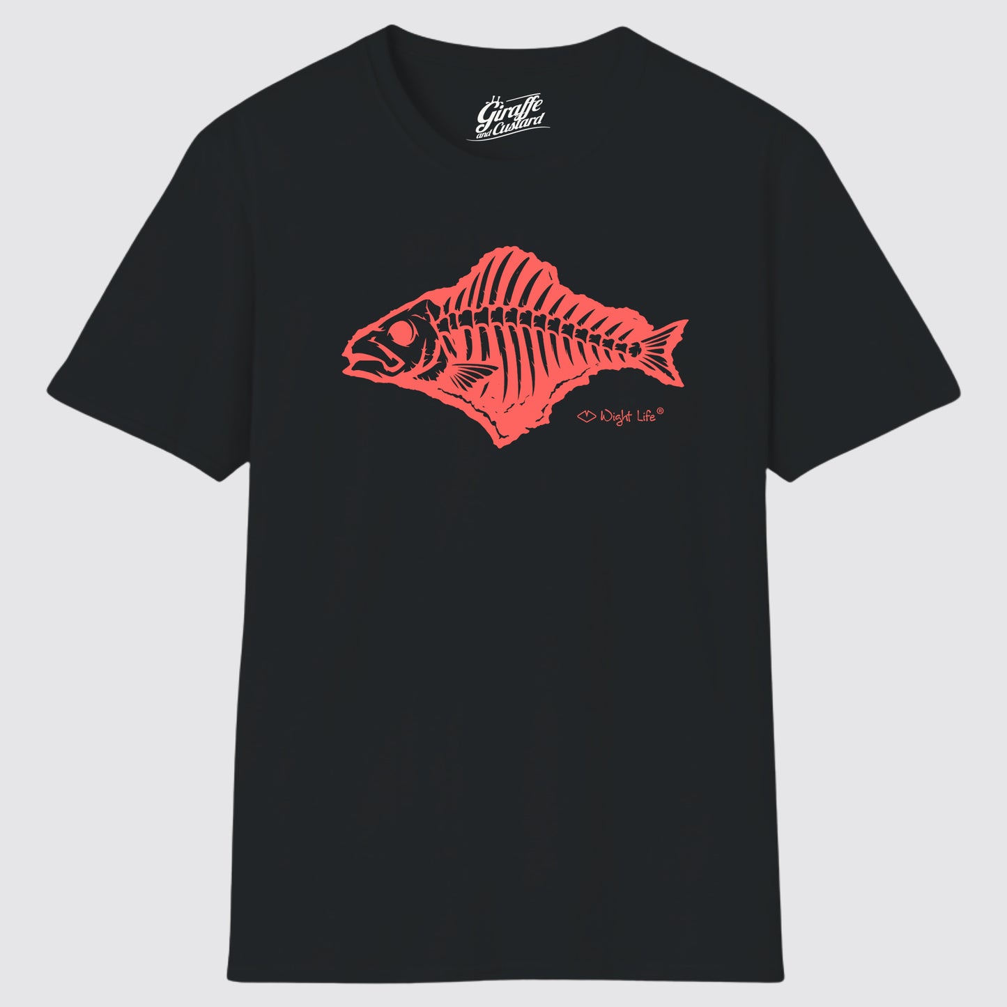Wight Life T-Shirt - Island Fish- Unisex Isle of Wight Tee