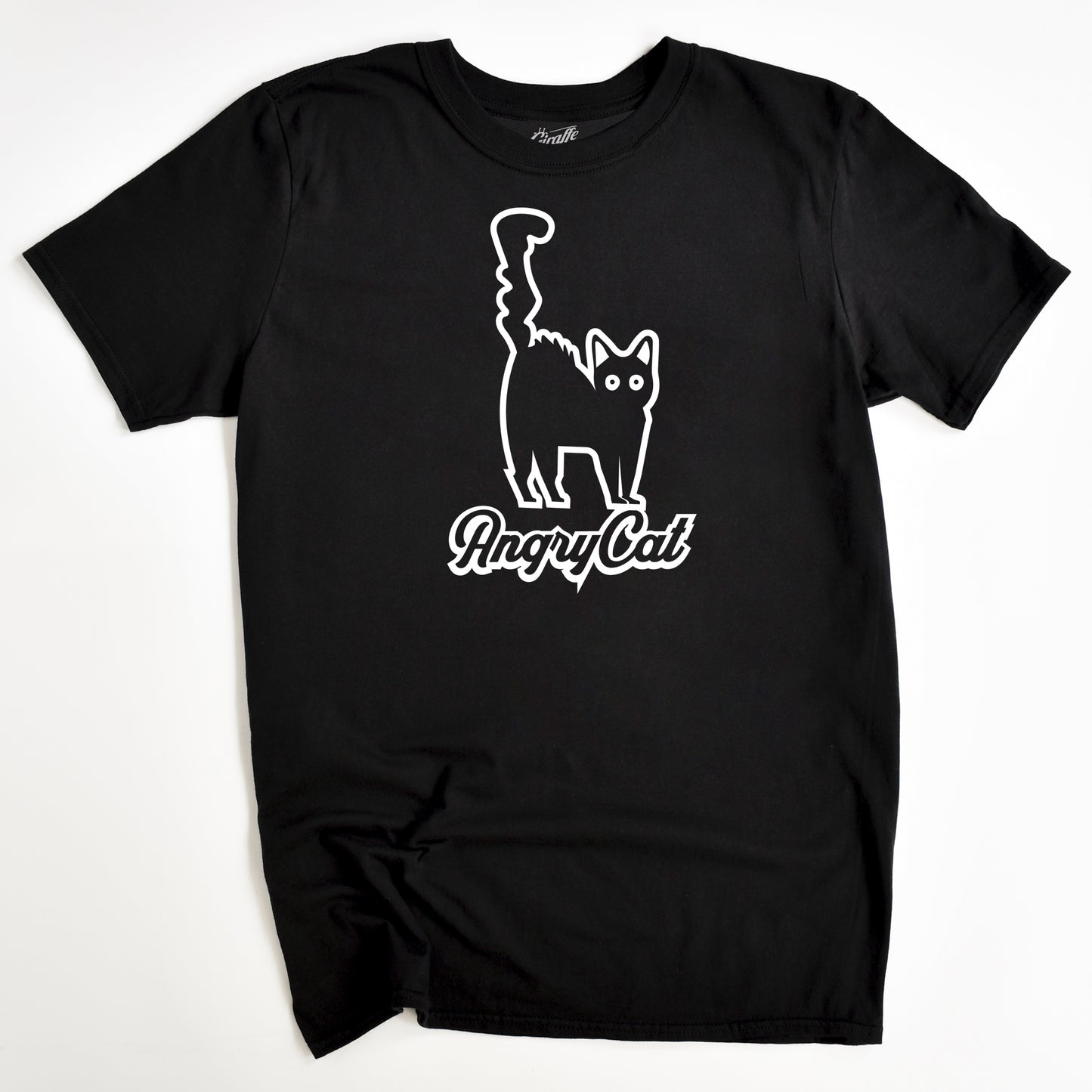 Angry Cat T-Shirt - Funny Slogan T-Shirt - Cat Lover