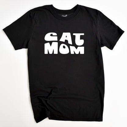 Cat Mom Cat T-Shirt - Funny Slogan T-Shirt - Cat Lover