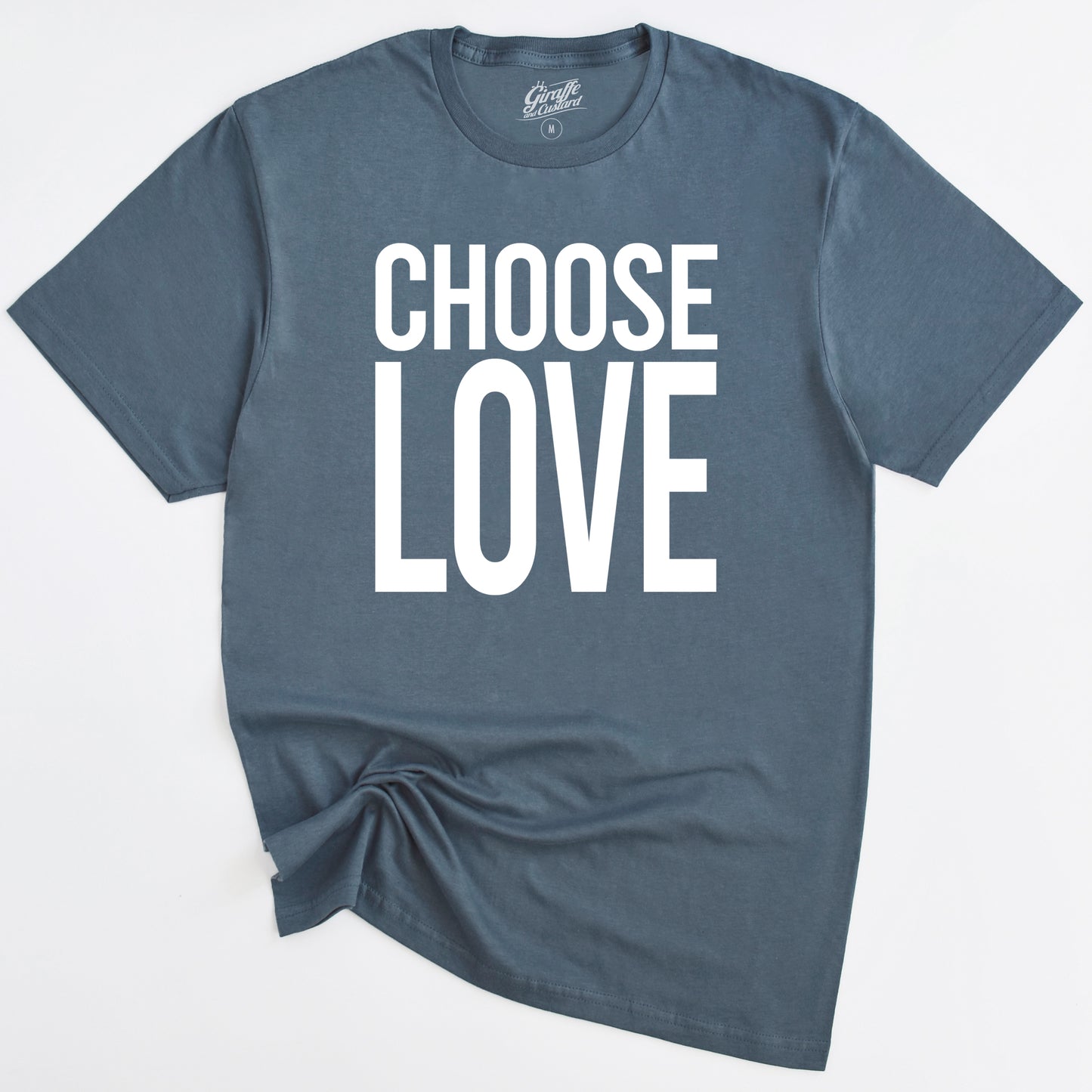 Choose Love T-Shirt - Funny Slogan T-Shirt - 80s Style Love Tee