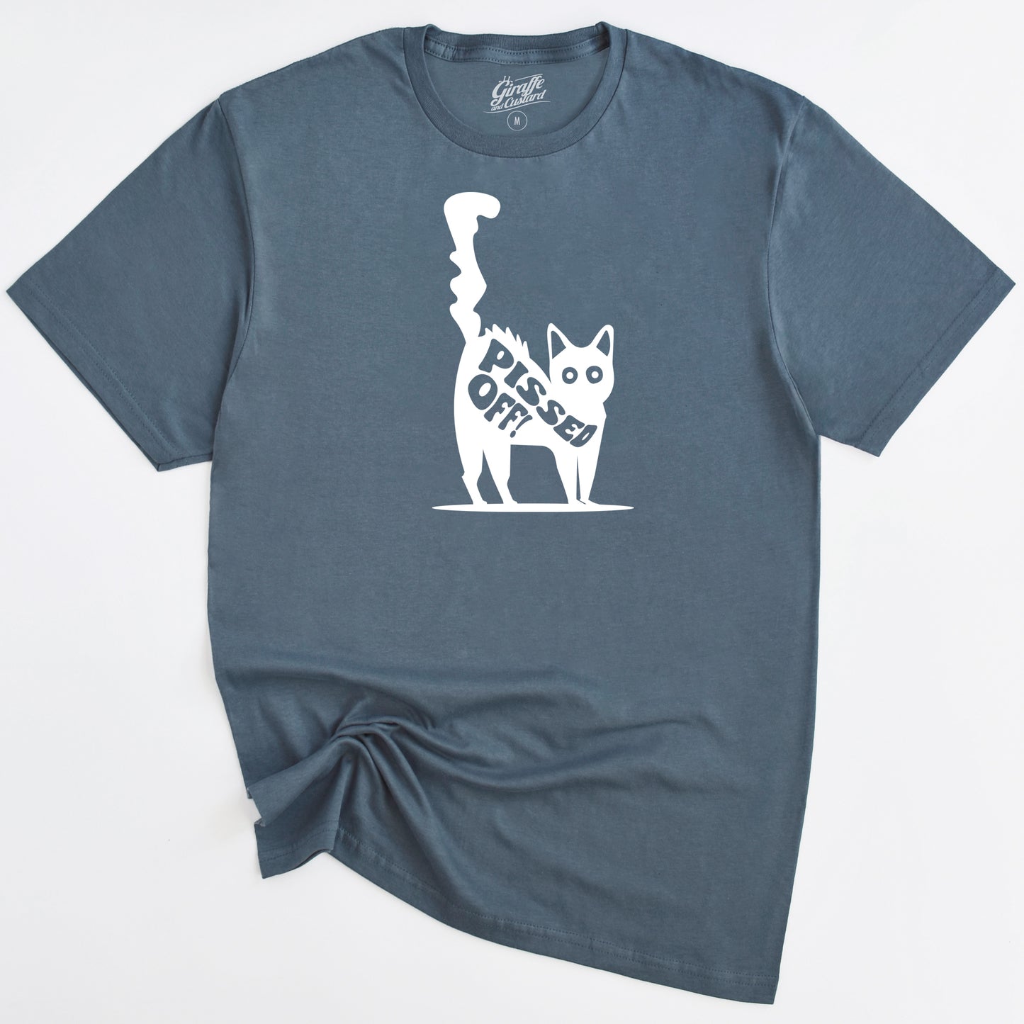 Pissed Off Cat T-Shirt - Funny Slogan T-Shirt - Cat Lover