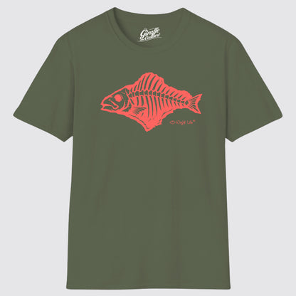 Wight Life T-Shirt - Island Fish- Unisex Isle of Wight Tee