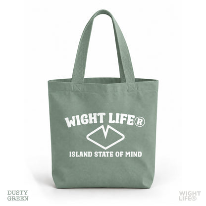 Island State of Mind Heavyweight Canvas Tote Bag | Wight Life®