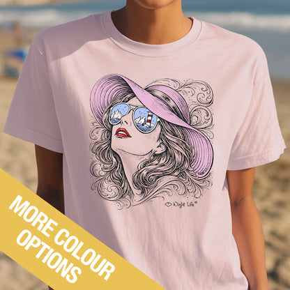 Wight Life T-Shirt - A Day at The Needles- Unisex Isle of Wight Tee