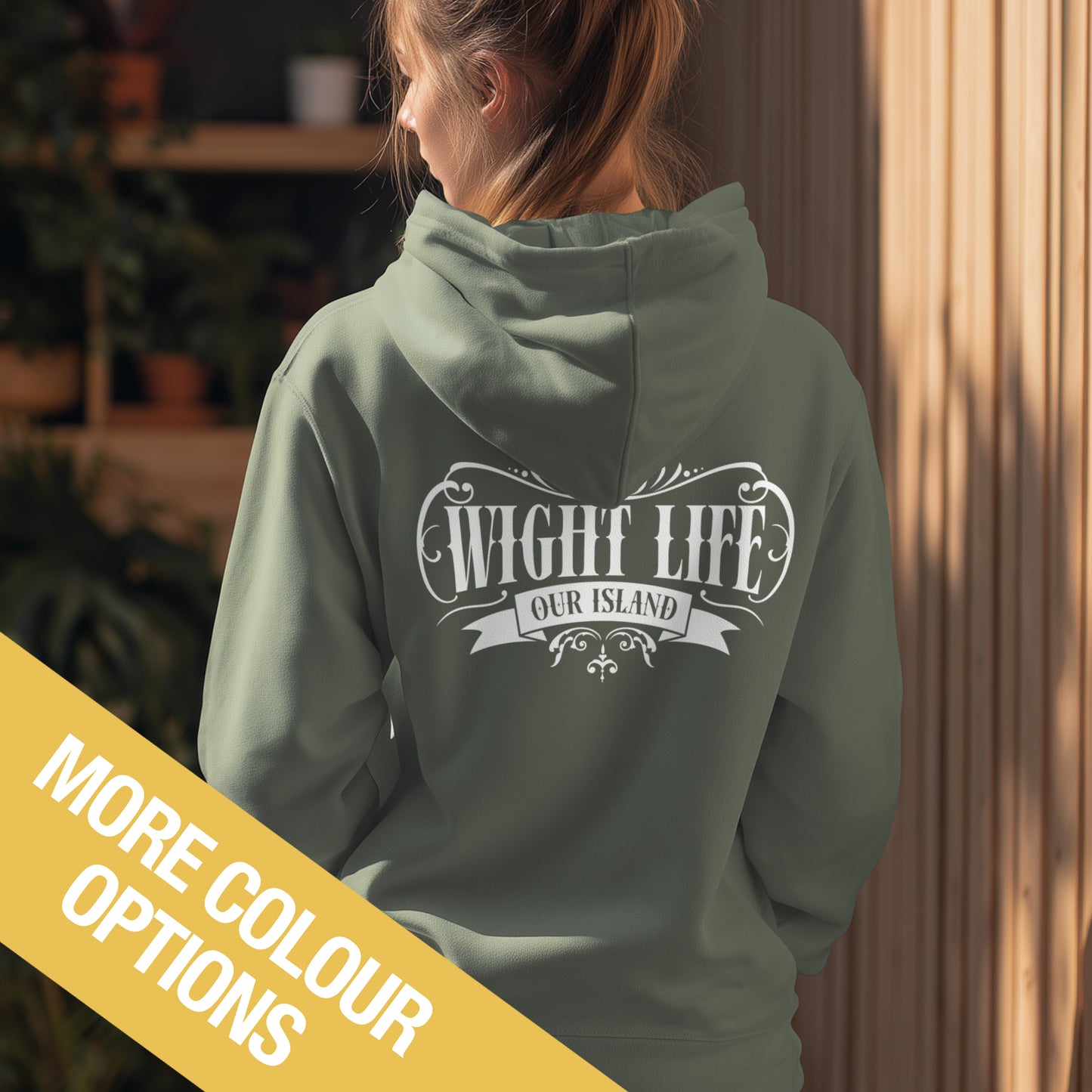 Wight Life Hoodie - Tattoo Crest - Unisex Hoodie