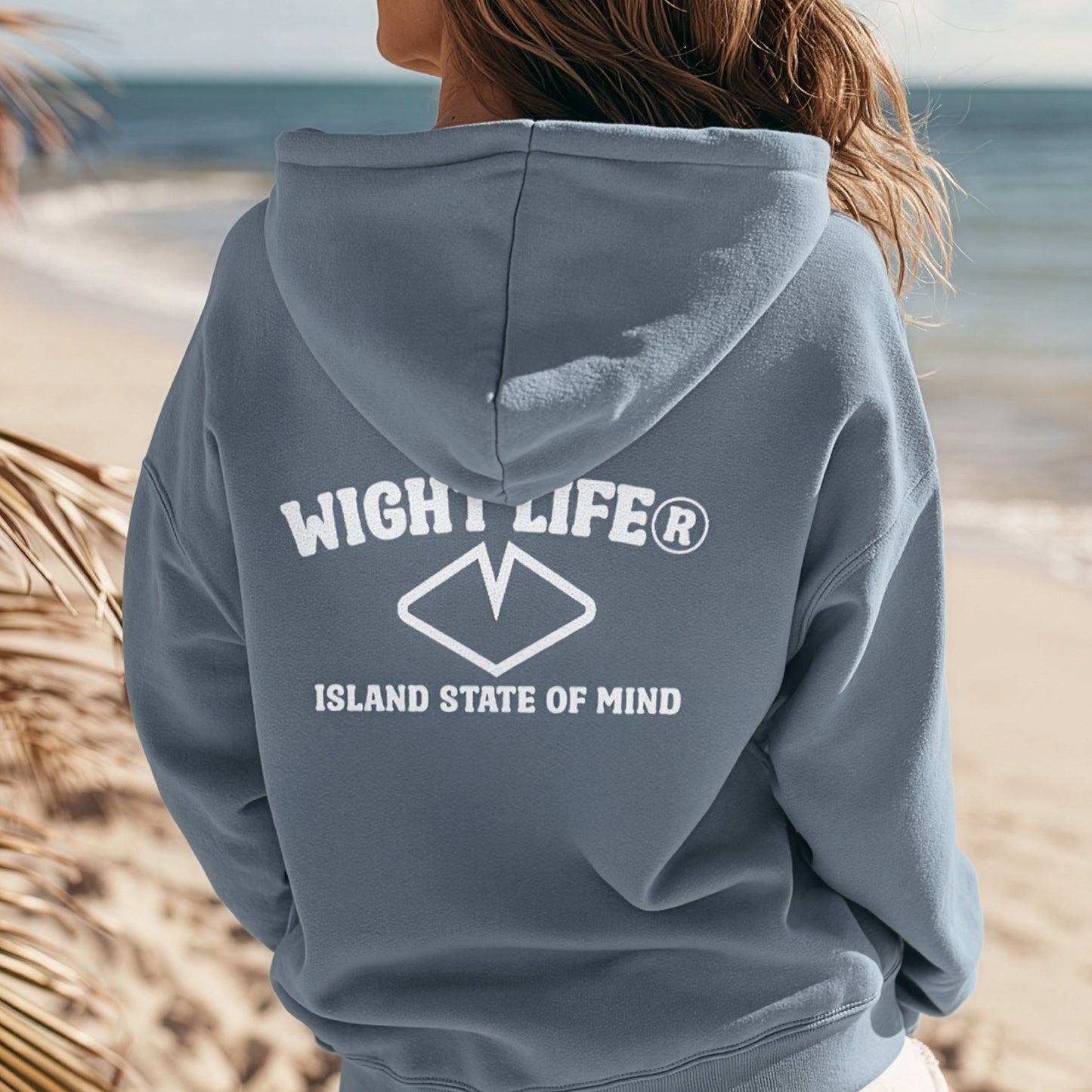 Wight Life Hoodie - Island State of Mind - Unisex Hoodie