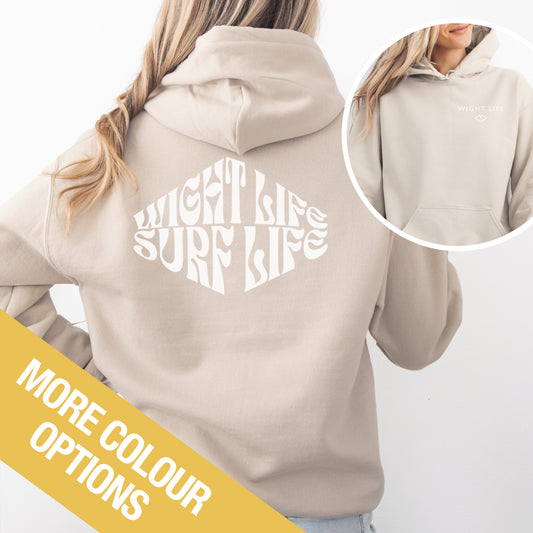 Wight Life Hoodie - Surf Life - Isle of Wight Hoodie