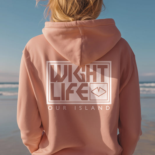 Wight Life Hoodie - Block Surf - Unisex Hoodie