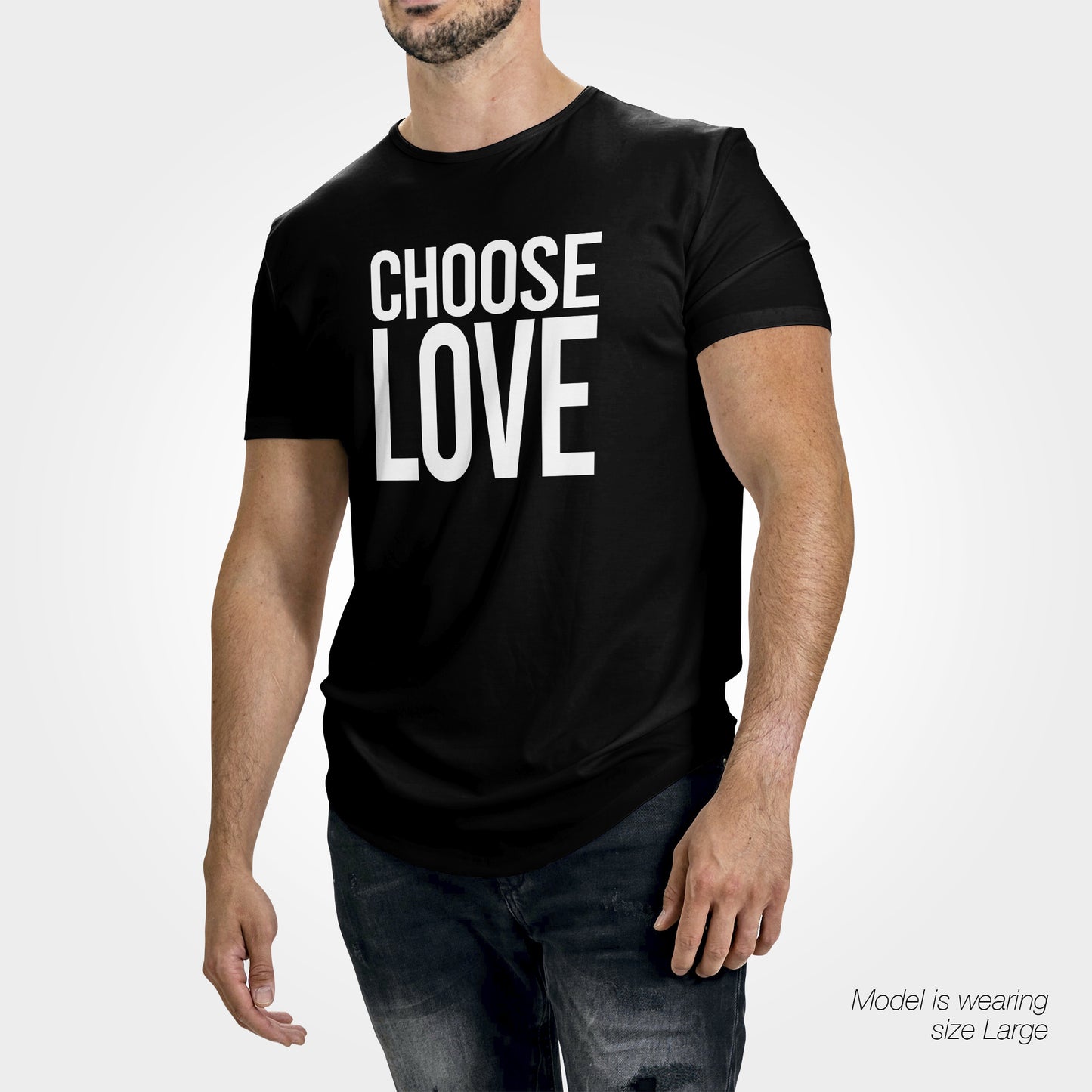 Choose Love T-Shirt - Funny Slogan T-Shirt - 80s Style Love Tee