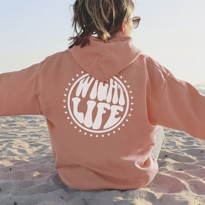 Wight Life Hoodie - Sixties Power Circle - WLH18