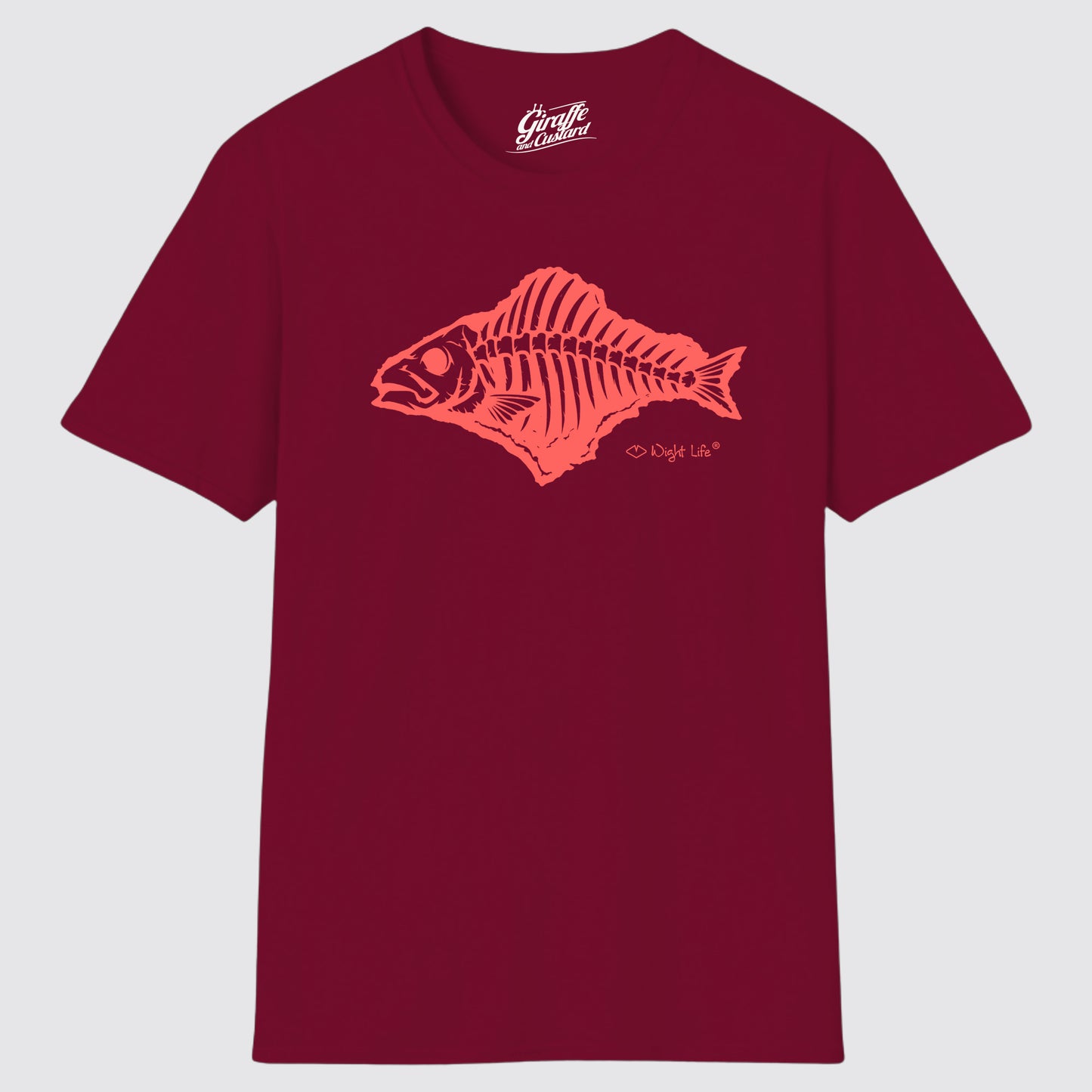 Wight Life T-Shirt - Island Fish- Unisex Isle of Wight Tee