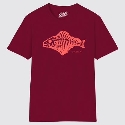 Wight Life T-Shirt - Island Fish- Unisex Isle of Wight Tee