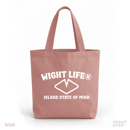 Island State of Mind Heavyweight Canvas Tote Bag | Wight Life®