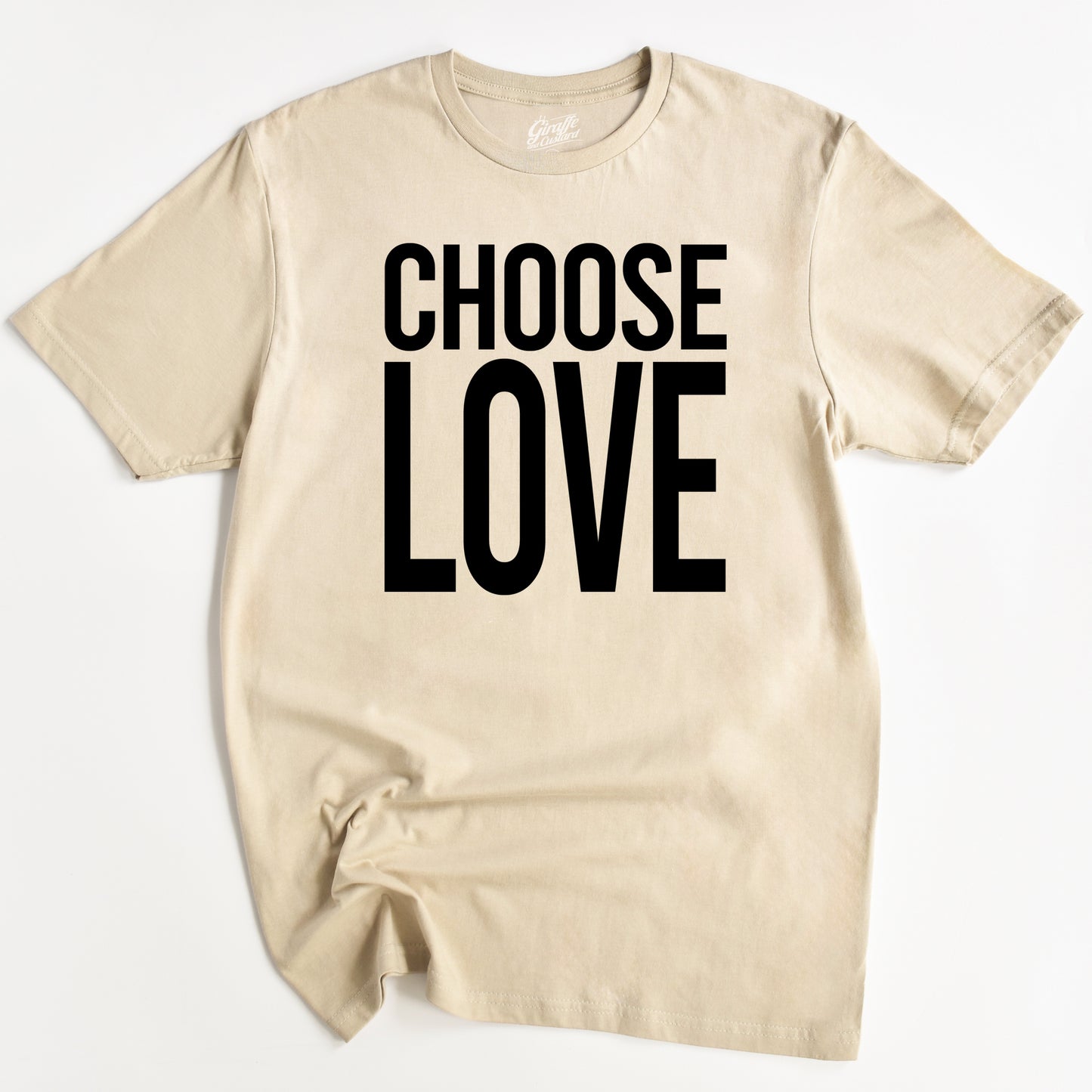 Choose Love T-Shirt - Funny Slogan T-Shirt - 80s Style Love Tee