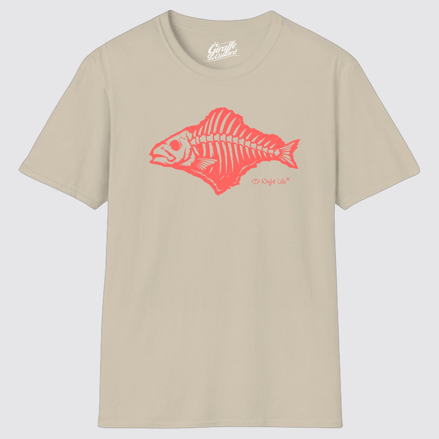 Wight Life T-Shirt - Island Fish- Unisex Isle of Wight Tee
