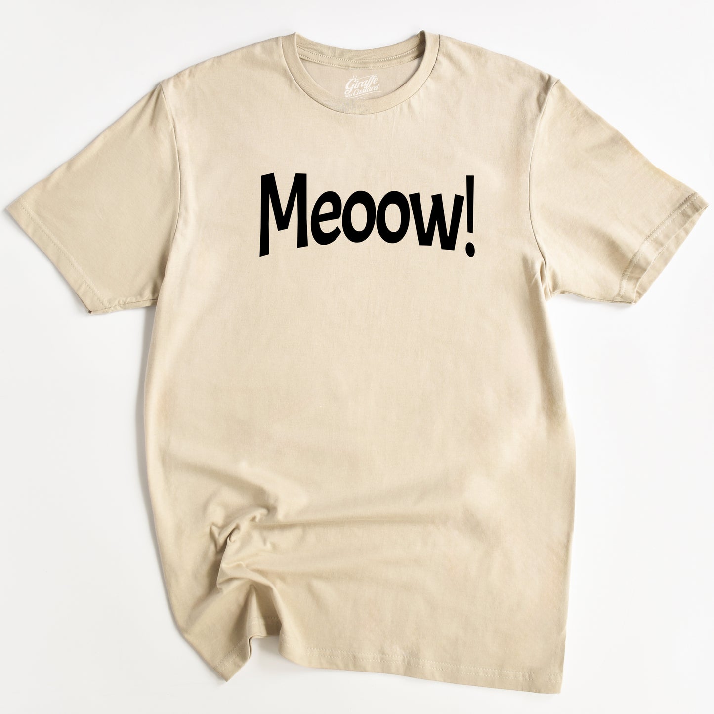 Meoow! Cat T-Shirt - Funny Slogan T-Shirt - Cat Lover