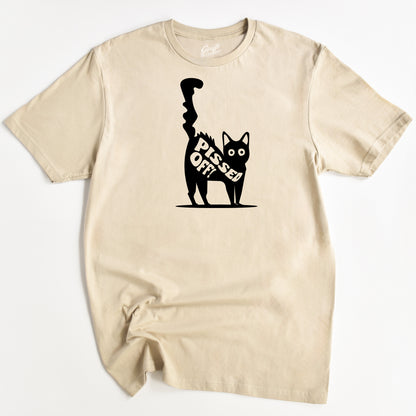 Pissed Off Cat T-Shirt - Funny Slogan T-Shirt - Cat Lover