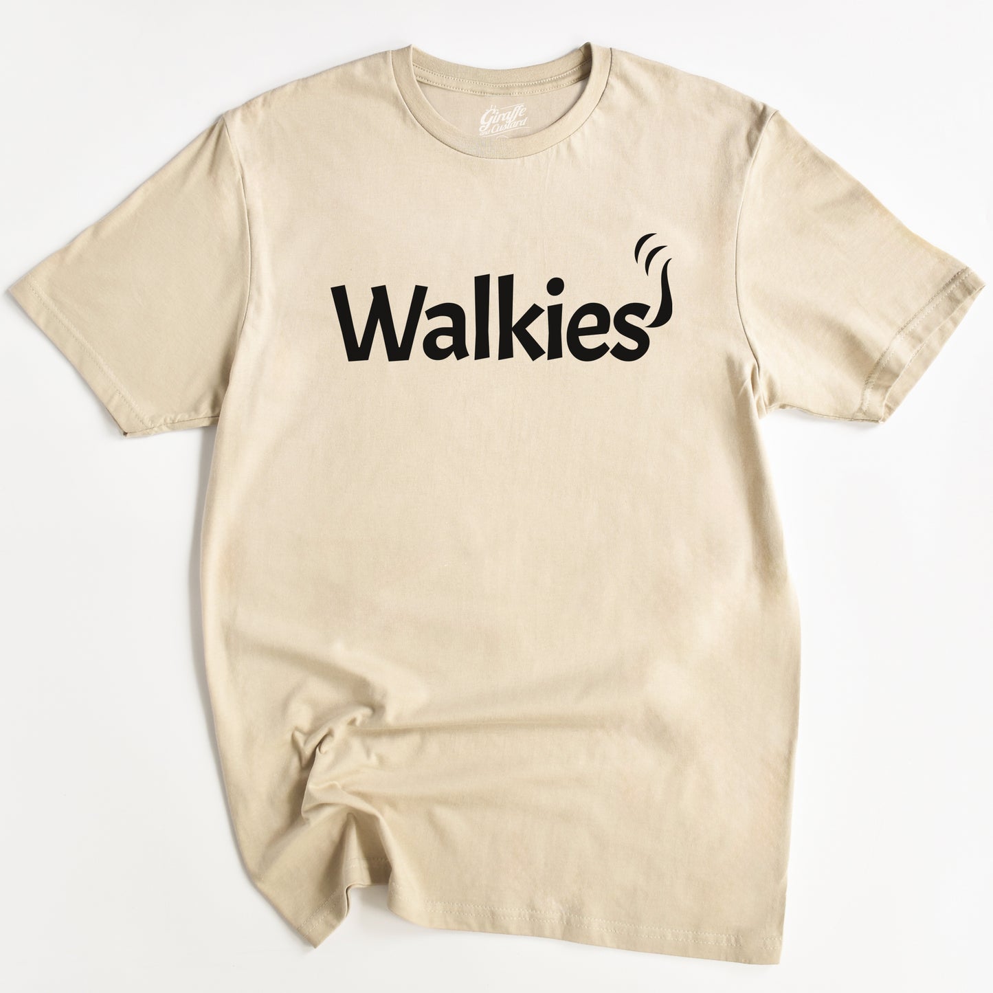 Walkies Dog T-Shirt - Funny Slogan T-Shirt - Dog Lover
