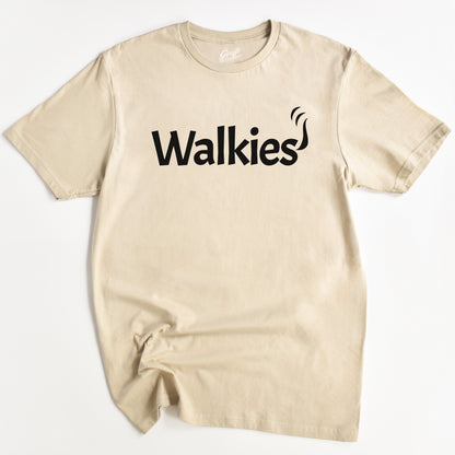Walkies Dog T-Shirt - Funny Slogan T-Shirt - Dog Lover