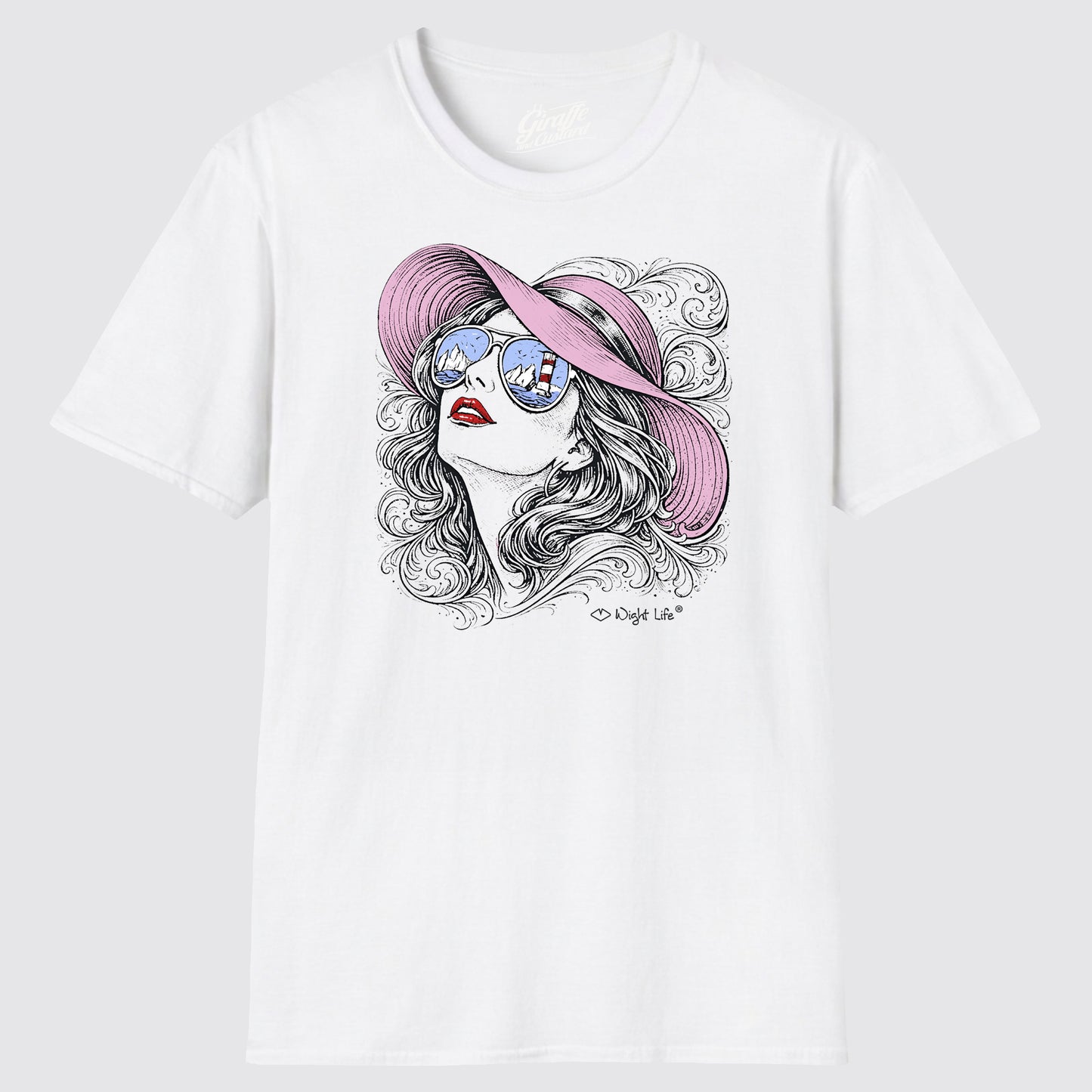 Wight Life T-Shirt - A Day at The Needles- Unisex Isle of Wight Tee