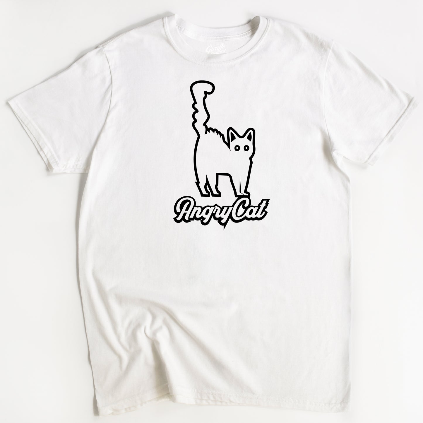 Angry Cat T-Shirt - Funny Slogan T-Shirt - Cat Lover