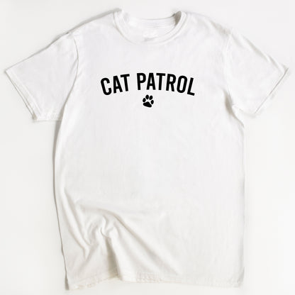 Cat Patrol Cat T-Shirt - Funny Slogan T-Shirt - Cat Lover