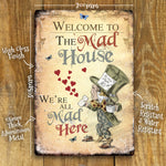 vintage metal signs|giraffeandcustard.com/
