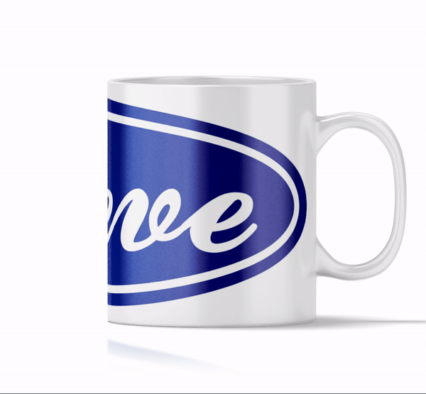 Personalised Ford Logo Mug Gift with Gift Box
