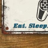Personalised Man Cave Gamer Metal Sign 200mm x 305mm