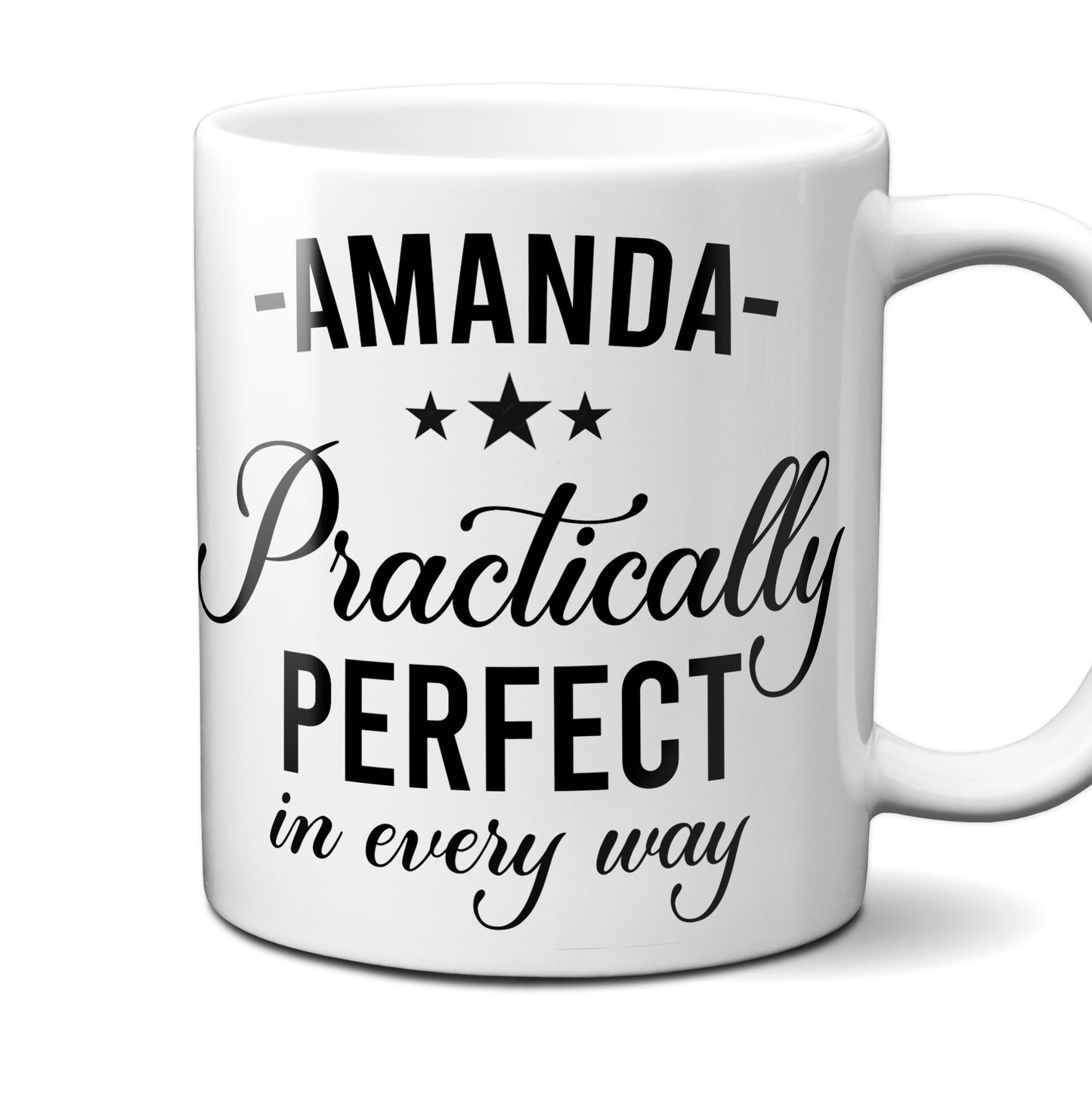 Personalised Practically Perfect Mug Gift