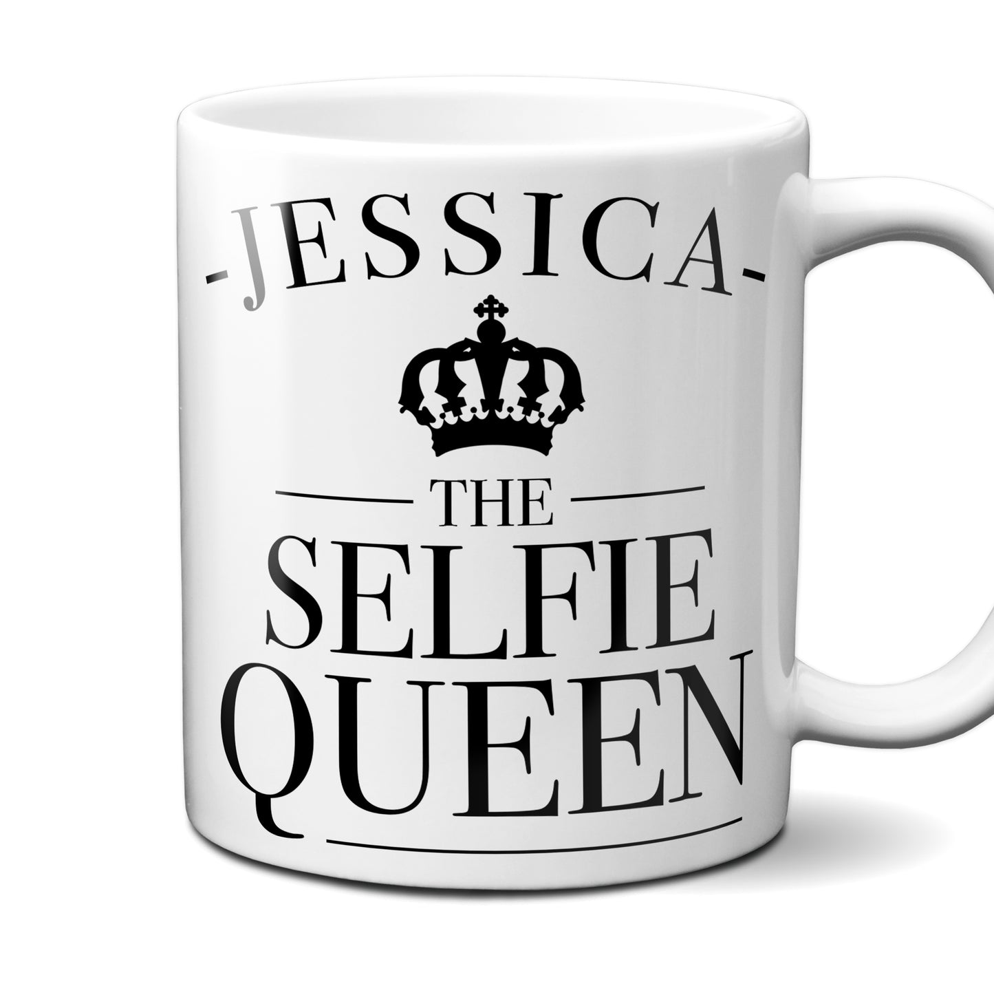 Personalised Selfie Queen Mug Gift