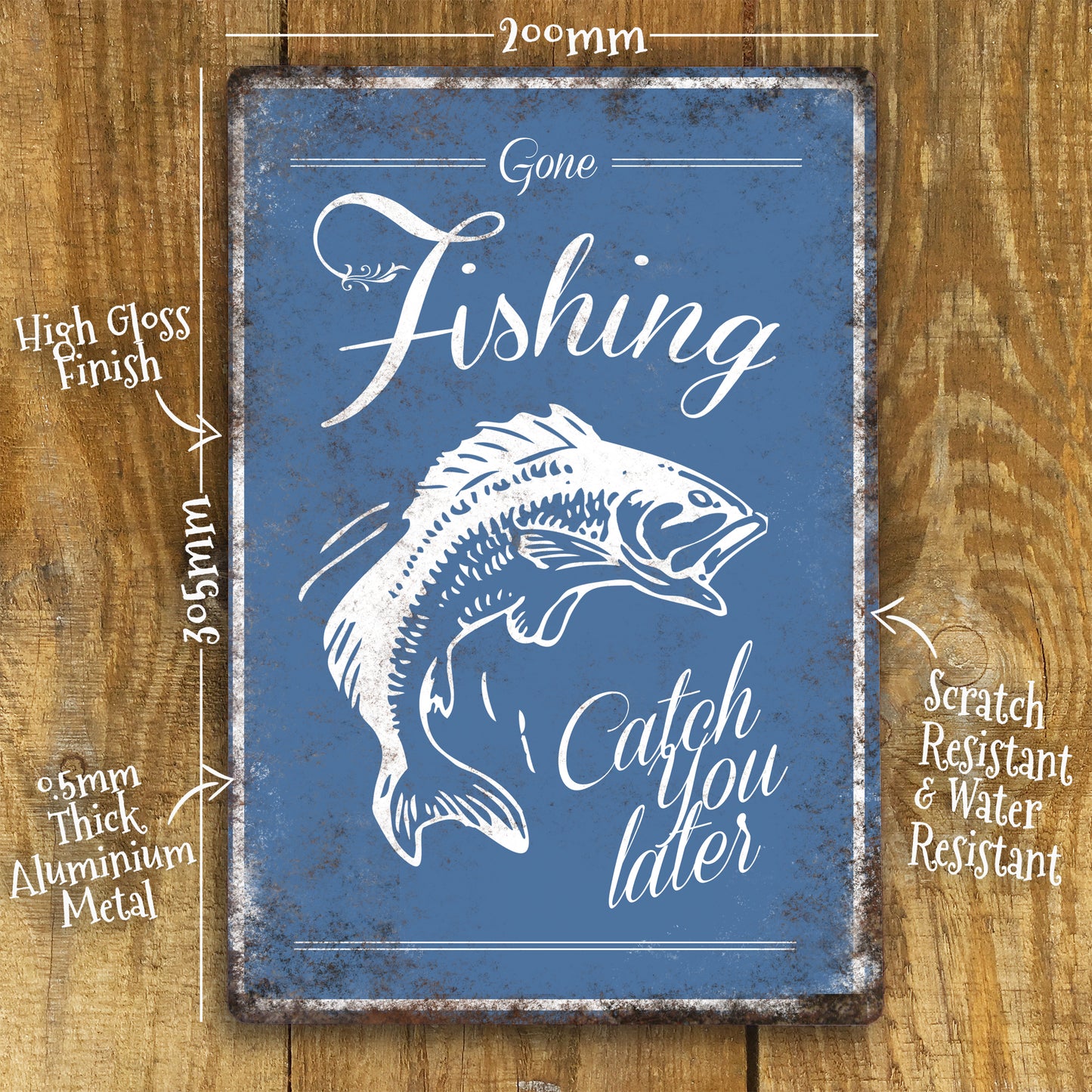 gone-fishing-vintage-metal-wall-sign-giraffe-and-custard-limited for Free Printable Gone Fishing Sign Gone Fishing Vintage Metal Wall Sign – Giraffe and Custard Limited for Free Printable Gone Fishing Sign