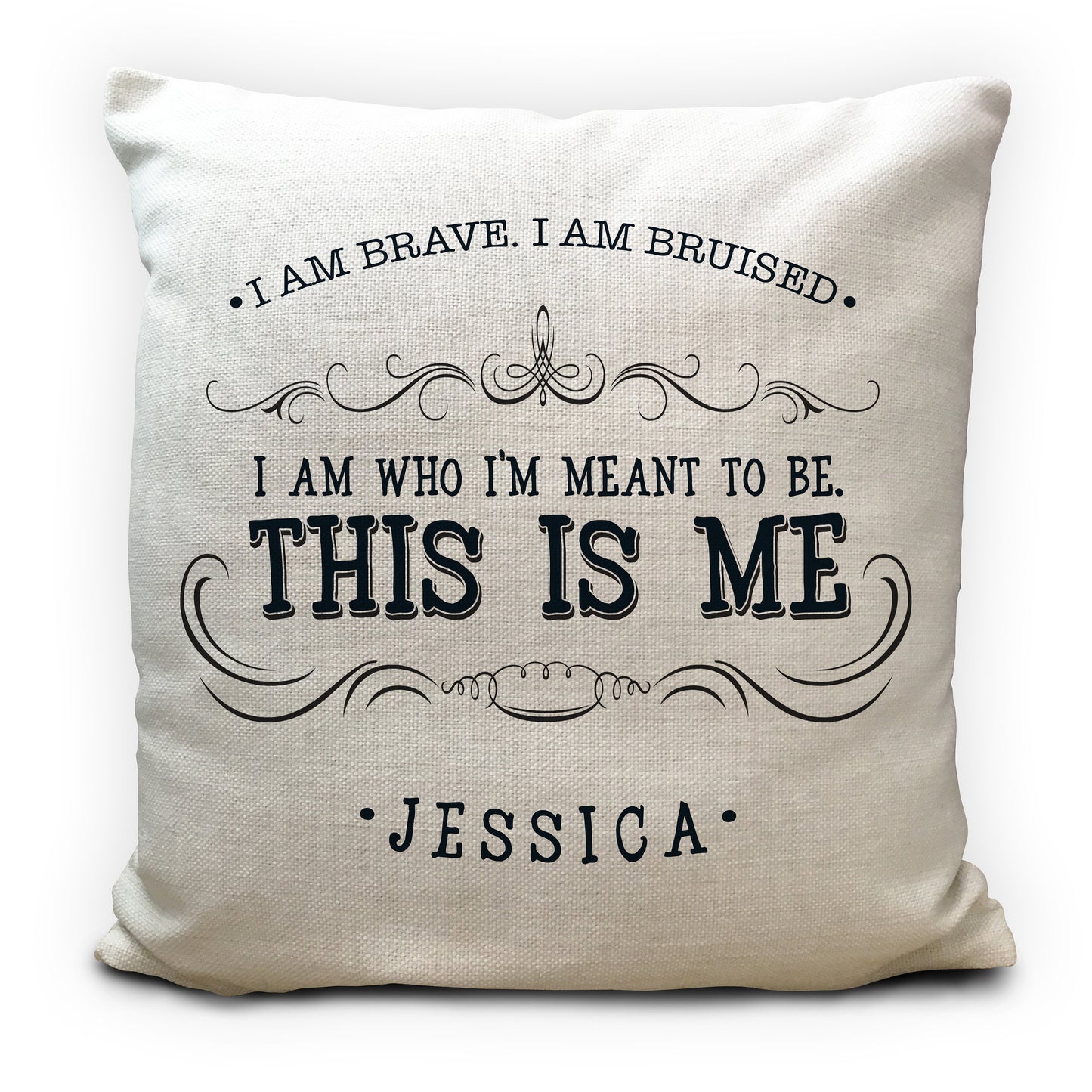 Personalised This is me quote motivational Cushion Cover 40cm 16"