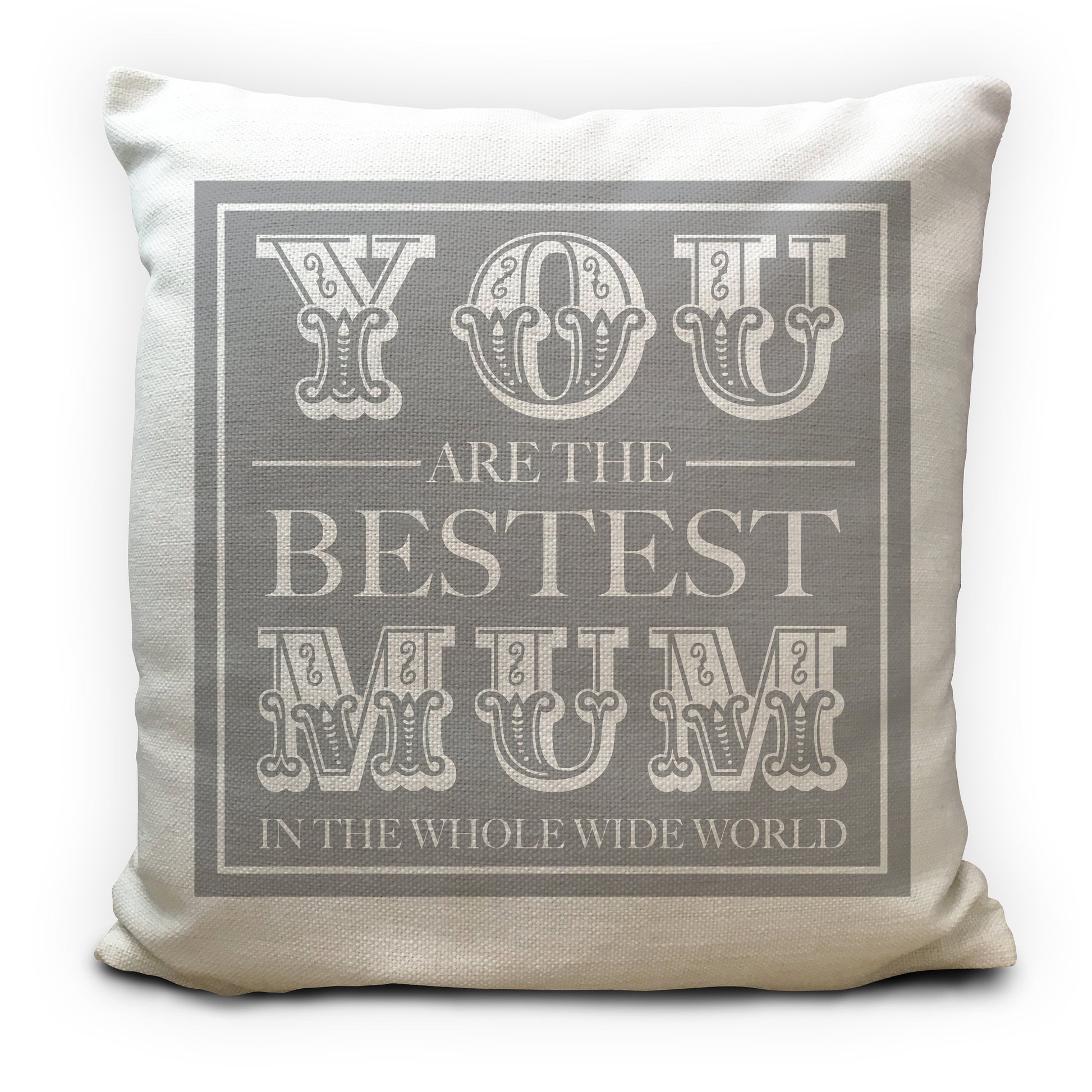 Mothers Day Best Mum Cushion Cover