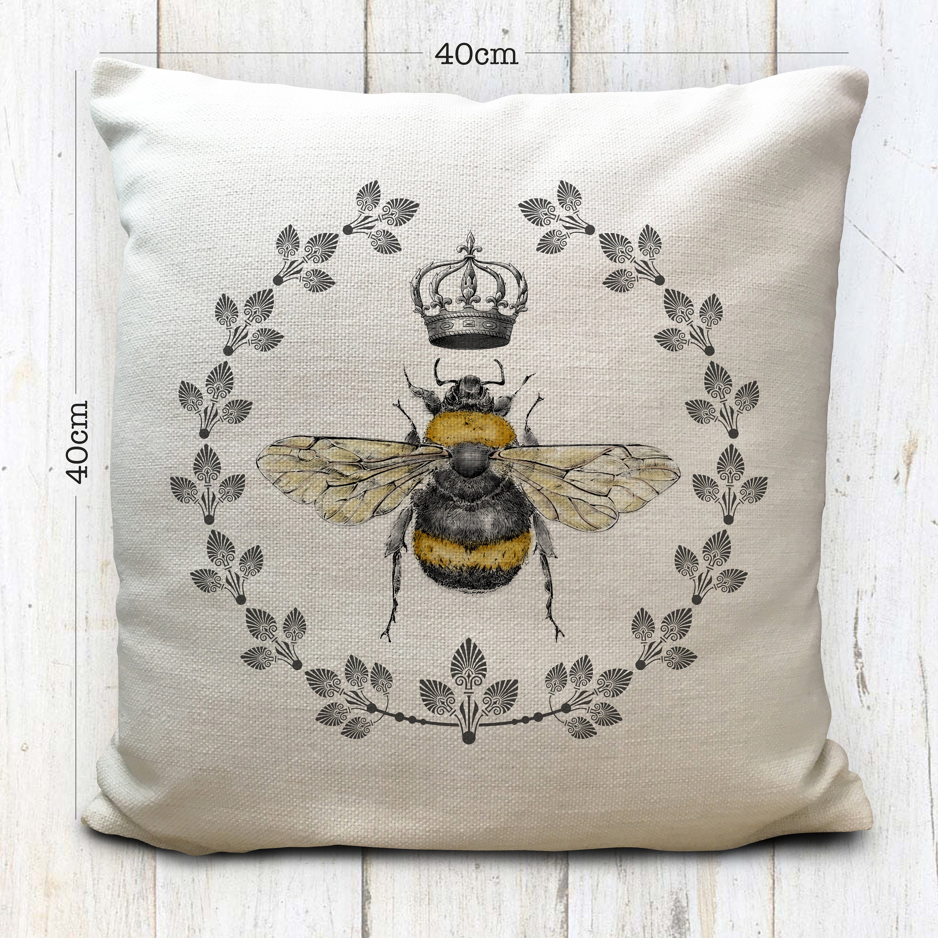 Bee pillow cover sale